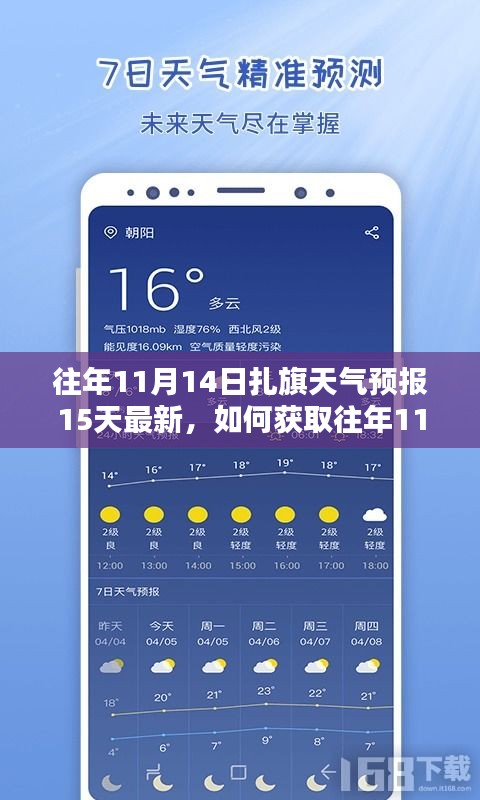 『扎旗天气预报指南，如何获取往年11月14日天气预报及未来15天最新信息』