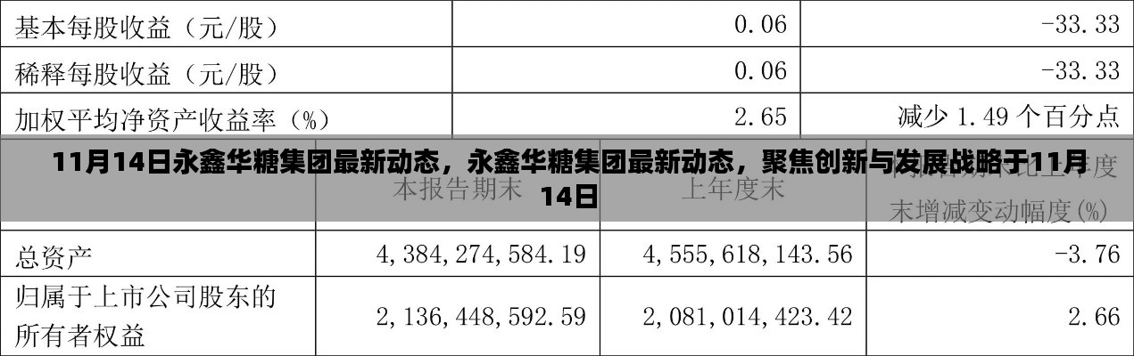 永鑫华糖集团11月14日聚焦创新与发展战略的最新动态