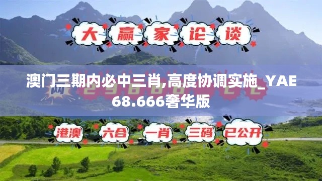 澳门三期内必中三肖,高度协调实施_YAE68.666奢华版