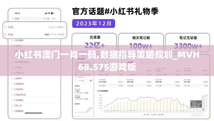 小红书澳门一肖一码,数据指导策略规划_MVH68.575游戏版