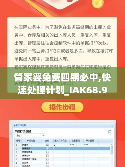 管家婆免费四期必中,快速处理计划_IAK68.999绝版