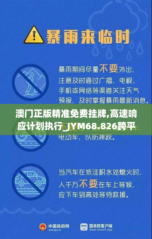 澳门正版精准免费挂牌,高速响应计划执行_JYM68.826跨平台版