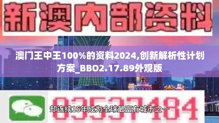 澳门王中王100%的资料2024,创新解析性计划方案_BBO2.17.89外观版