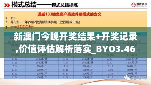 新澳门今晚开奖结果+开奖记录,价值评估解析落实_BYO3.46.28远光版