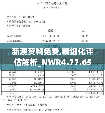 新澳资料免费,精细化评估解析_NWR4.77.65冷静版