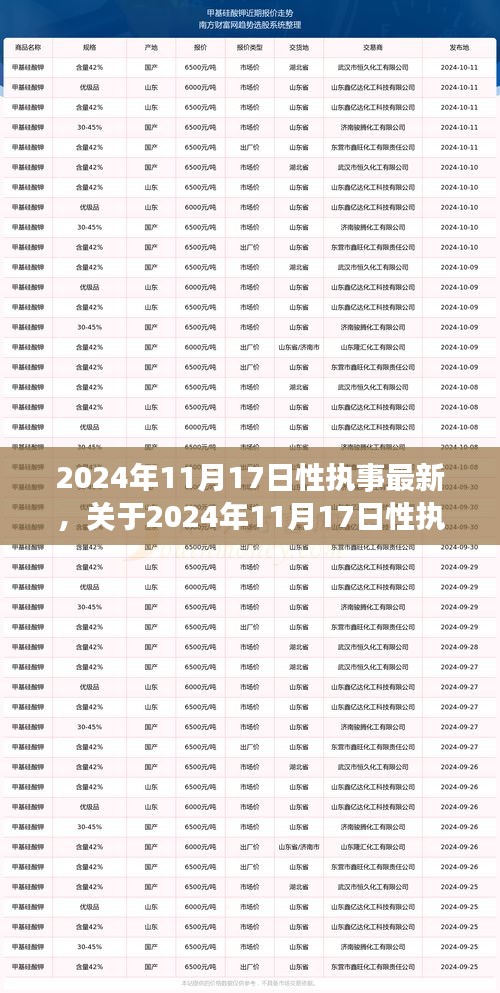 关于性执事最新观点探讨与解析，2024年11月17日的观察与解析