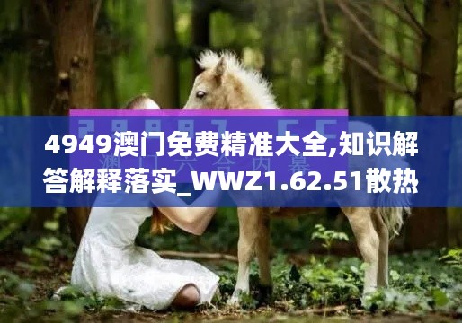 4949澳门免费精准大全,知识解答解释落实_WWZ1.62.51散热版