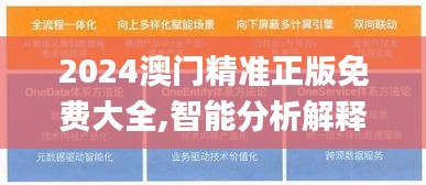 2024澳门精准正版免费大全,智能分析解释落实_RXP1.49.32计算版