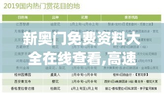 新奥门免费资料大全在线查看,高速解答解释落实_IJQ4.53.57精致生活版