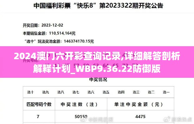 2024澳门六开彩查询记录,详细解答剖析解释计划_WBP9.36.22防御版