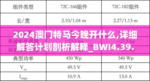 2024澳门特马今晚开什么,详细解答计划剖析解释_BWI4.39.45全球版