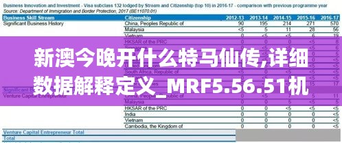 新澳今晚开什么特马仙传,详细数据解释定义_MRF5.56.51机动版