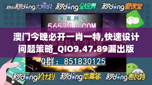 澳门今晚必开一肖一特,快速设计问题策略_QIO9.47.89漏出版