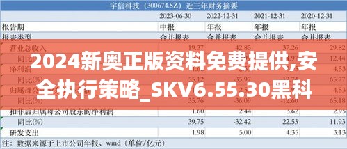 2024新奥正版资料免费提供,安全执行策略_SKV6.55.30黑科技版