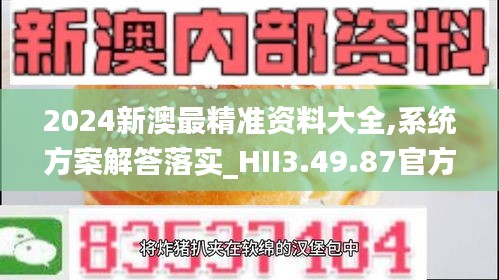 2024新澳最精准资料大全,系统方案解答落实_HII3.49.87官方版