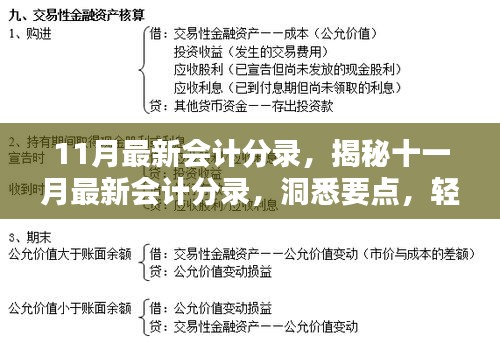 揭秘十一月最新会计分录实操技巧，洞悉要点，轻松掌握实操技巧