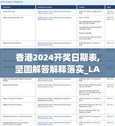 香港2024开奖日期表,坚固解答解释落实_LAE6.67.23活力版