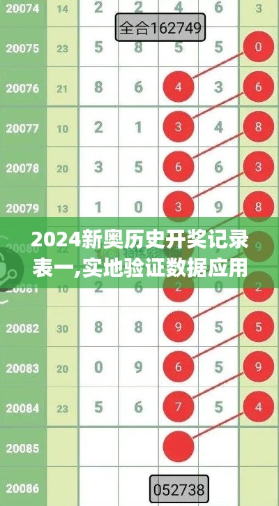 2024新奥历史开奖记录表一,实地验证数据应用_BFJ6.28.56世界版