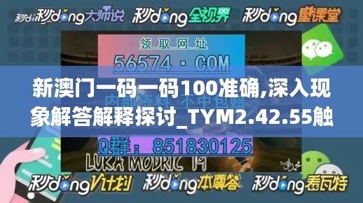 新澳门一码一码100准确,深入现象解答解释探讨_TYM2.42.55触感版