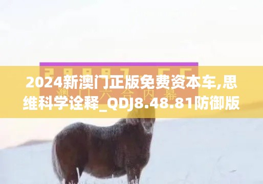 2024新澳门正版免费资本车,思维科学诠释_QDJ8.48.81防御版