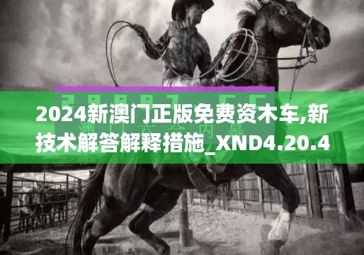 2024新澳门正版免费资木车,新技术解答解释措施_XND4.20.47固定版