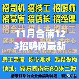 合浦十一月最新招聘，启程寻找内心的宁静绿洲，123招聘网带您走进自然美景之旅招聘启事