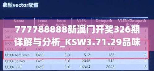 777788888新澳门开奖326期详解与分析_KSW3.71.29品味版