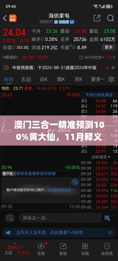 澳门三合一精准预测100%黄大仙，11月释义及分析_RHC7.76.22版本