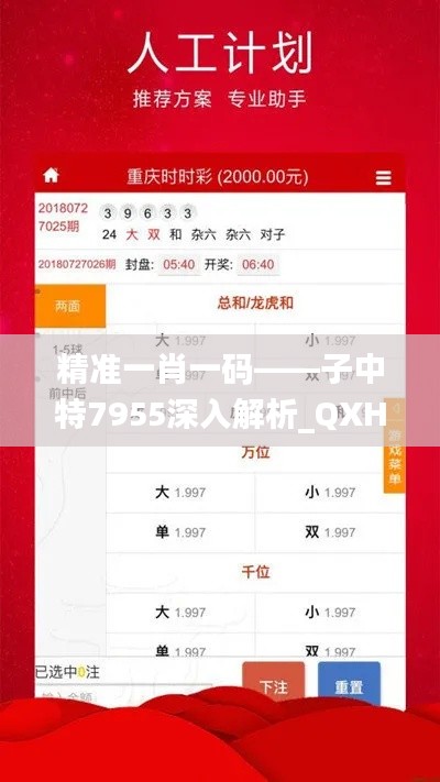 精准一肖一码——子中特7955深入解析_QXH7.58.91动感版