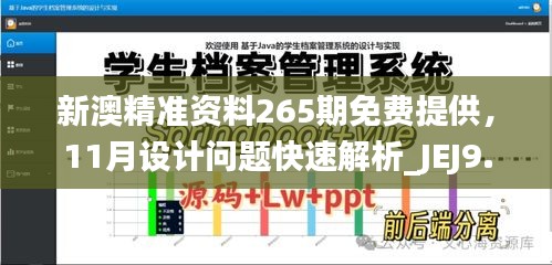 新澳精准资料265期免费提供，11月设计问题快速解析_JEJ9.31.60企业版