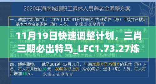 11月19日快速调整计划，三肖三期必出特马_LFC1.73.27炼髓境