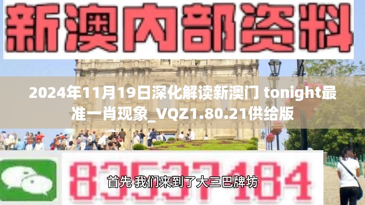 2024年11月19日深化解读新澳门 tonight最准一肖现象_VQZ1.80.21供给版