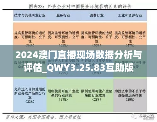 2024澳门直播现场数据分析与评估_QWY3.25.83互助版