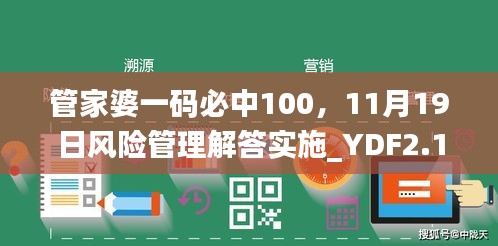 管家婆一码必中100，11月19日风险管理解答实施_YDF2.13.58幻想版