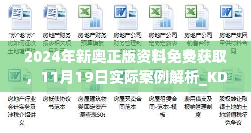 2024年新奥正版资料免费获取，11月19日实际案例解析_KDG2.39.77探索版