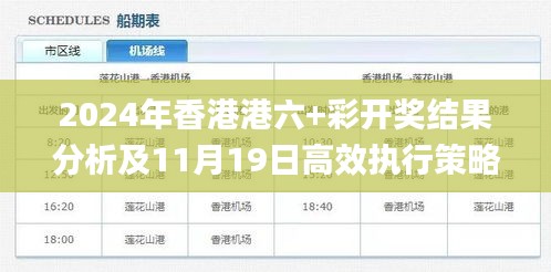 2024年香港港六+彩开奖结果分析及11月19日高效执行策略_PUJ4.20.52精选版