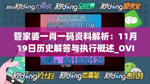 管家婆一肖一码资料解析：11月19日历史解答与执行概述_OVI7.37.98快速版