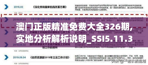 澳门正版精准免费大全326期,实地分析解析说明_SSI5.11.33时空版