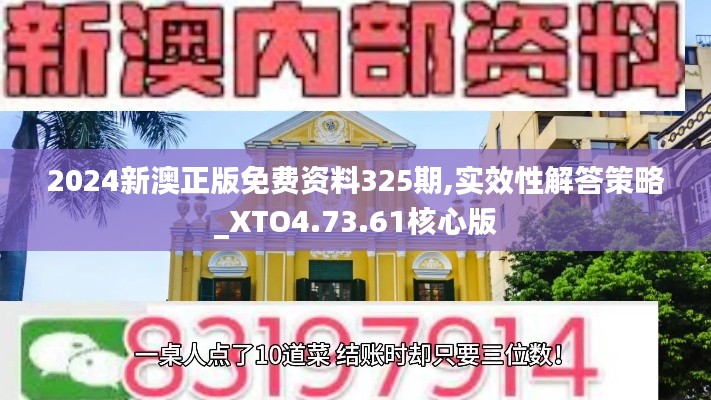 2024新澳正版免费资料325期,实效性解答策略_XTO4.73.61核心版