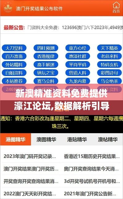 新澳精准资料免费提供濠江论坛,数据解析引导_VXH48.733云端版