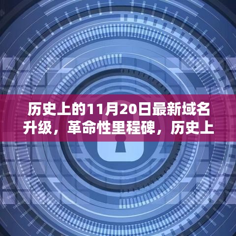 历史上的11月20日，全新域名升级的高科技产品诞生记