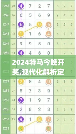 2024特马今晚开奖,现代化解析定义_ULI48.611线上版