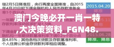 澳门今晚必开一肖一特,大决策资料_FGN48.395流线型版