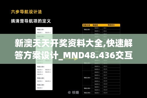 新澳天天开奖资料大全,快速解答方案设计_MND48.436交互式版