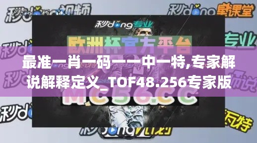 最准一肖一码一一中一特,专家解说解释定义_TOF48.256专家版