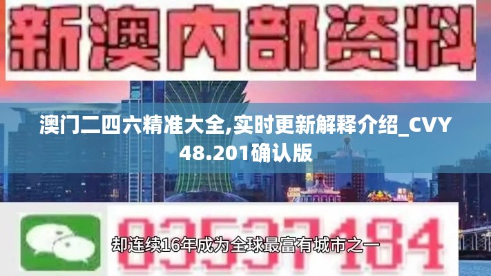 澳门二四六精准大全,实时更新解释介绍_CVY48.201确认版