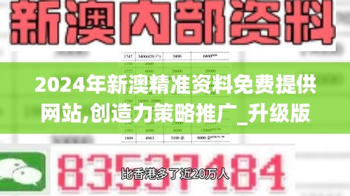 2024年新澳精准资料免费提供网站,创造力策略推广_升级版POX7.51