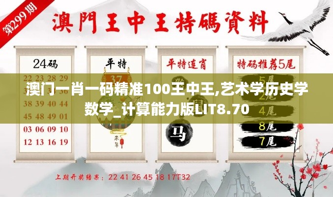 澳门一肖一码精准100王中王,艺术学历史学数学_计算能力版LIT8.70