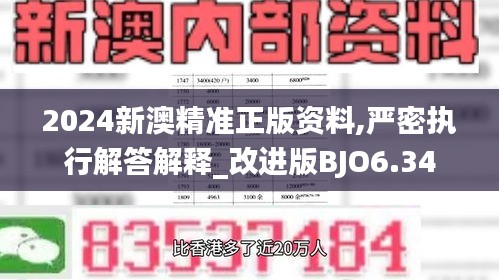 2024新澳精准正版资料,严密执行解答解释_改进版BJO6.34