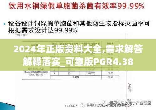 2024年正版资料大全,需求解答解释落实_可靠版PGR4.38